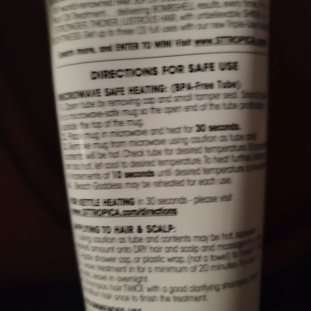 ST. TROPICA GODDESS HAIR OIL MASK! - Picture 7 of 7